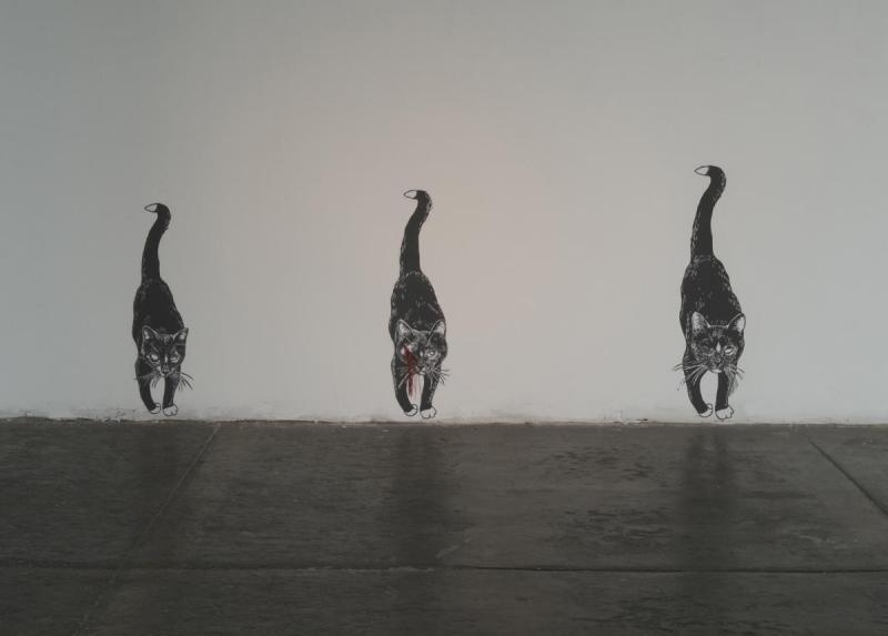 Three Nutus (Excerpt from Anxiety Bone Nurture): artwork by Rebecca Gilbert