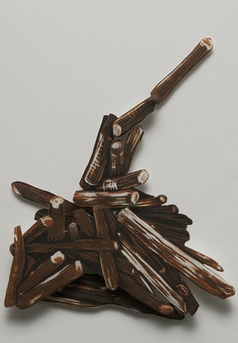 Building Materials I: artwork by Rebecca Gilbert