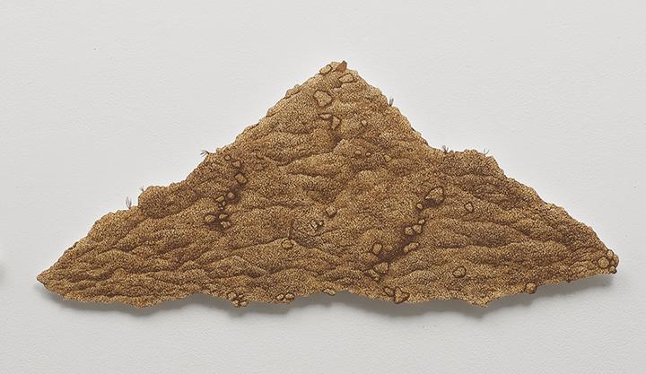 Dirt Pile: artwork by Rebecca Gilbert