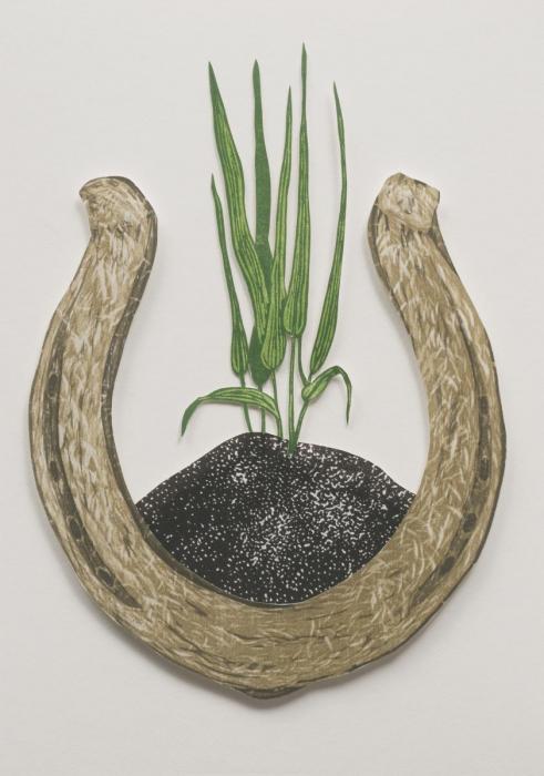 Grass Luck: artwork by Rebecca Gilbert