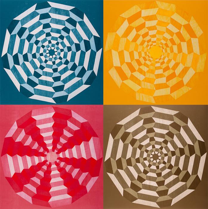 reduction woodcuts, Rebecca Gilbert