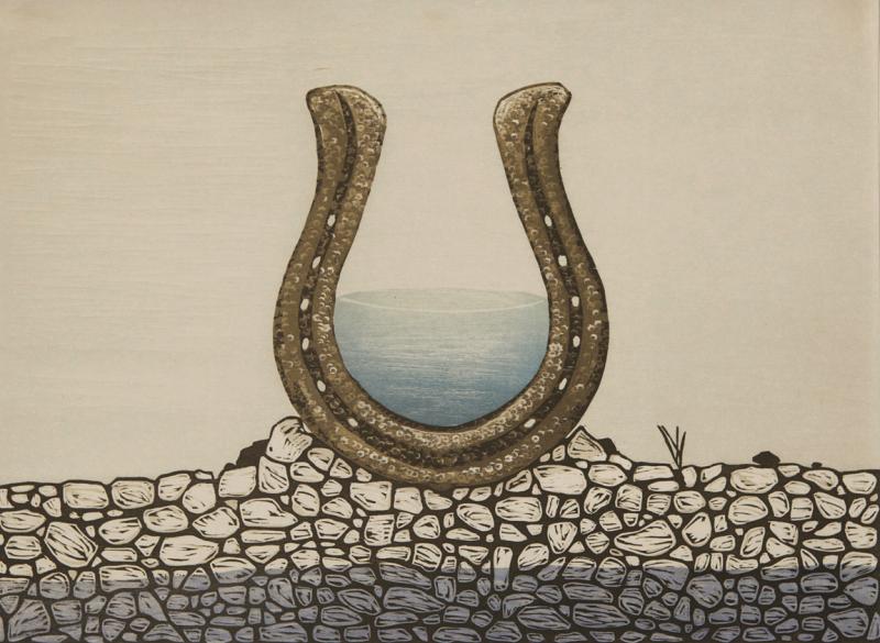 Rock Pile Fortune Vessel: artwork by Rebecca Gilbert