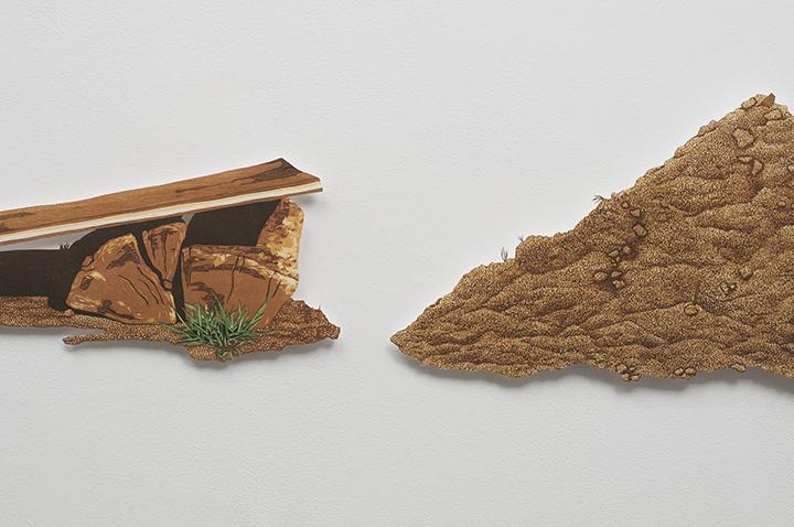 Shine, detail: artwork by Rebecca Gilbert