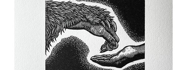 wood engraving, Rebecca Gilbert